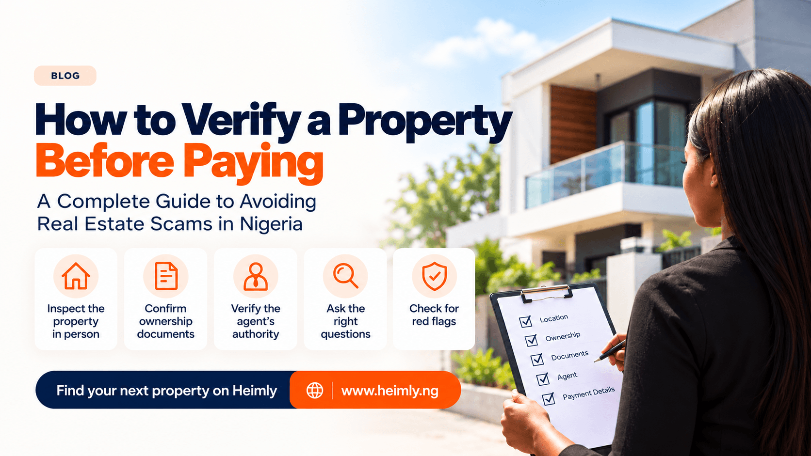 How to Verify a Property Before Paying in Nigeria | Heimly